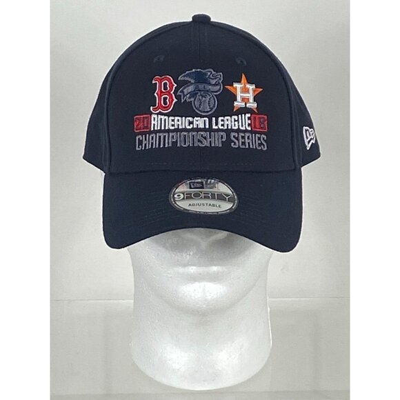 New Era 9Forty 2018 ALCS Boston Red Sox / Houston Astros Adjustable Cap NWT F297 - Picture 1 of 7